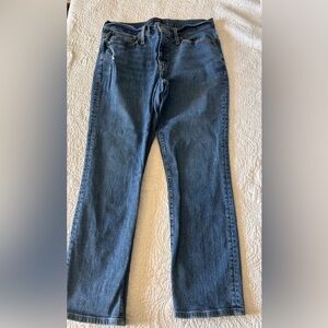 J. Crew Women's Boyfriend Slim  Leg Jeans in Deep Blue